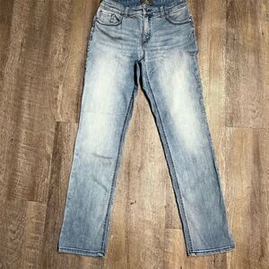 Chico's Light Blue Straight Leg Jeans